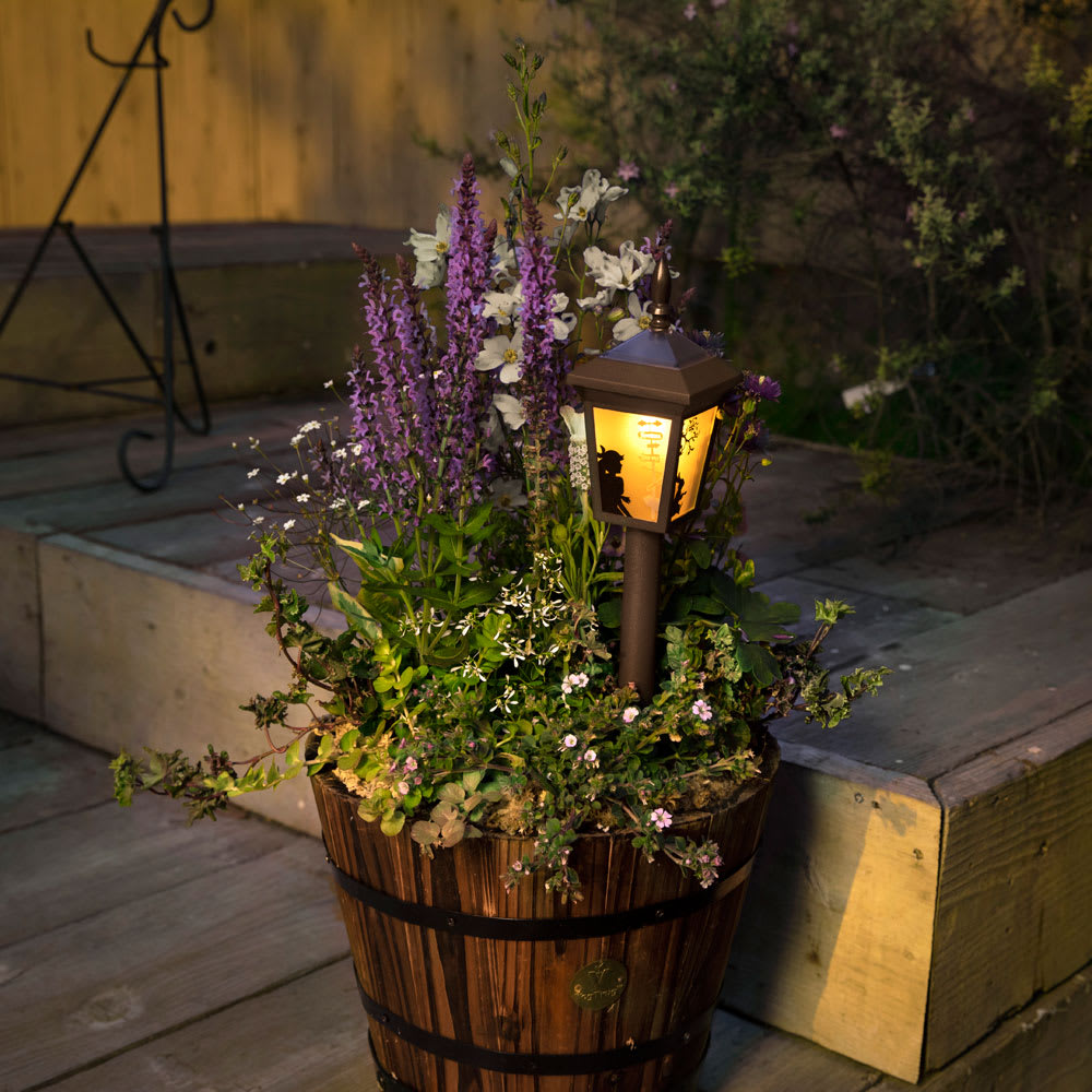 アリスのシルエットソーラーライト 4本組 通販 - ディノス