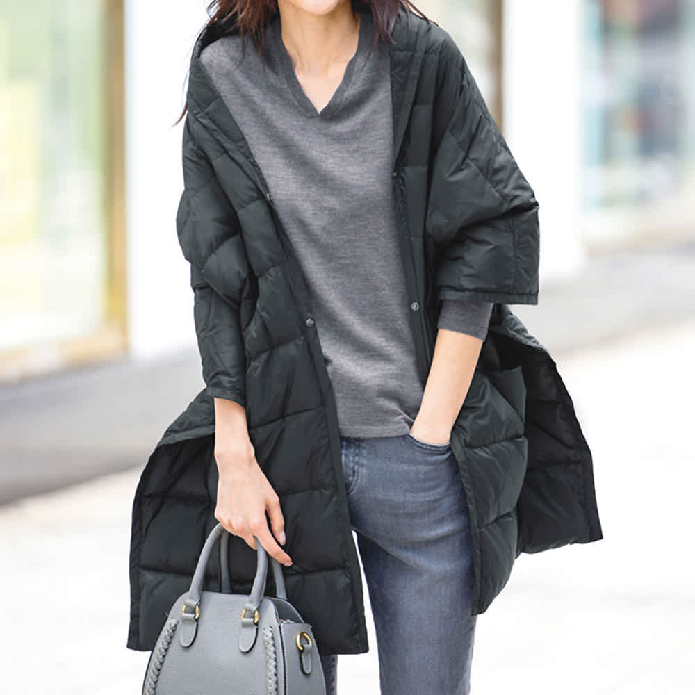 ポケット付き ダウンストール 通販 - ディノス