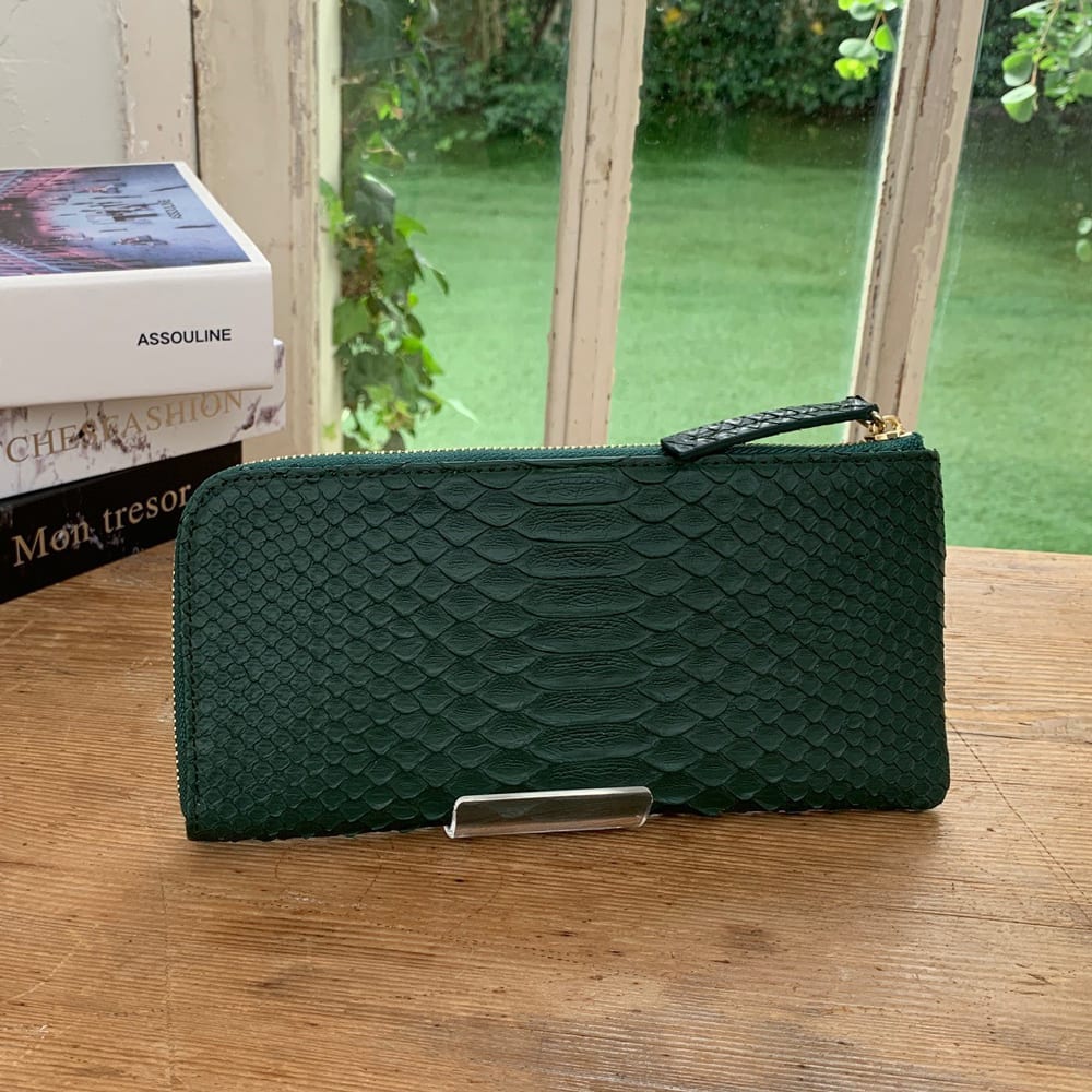 パイソン スリム長財布 通販 - ディノス