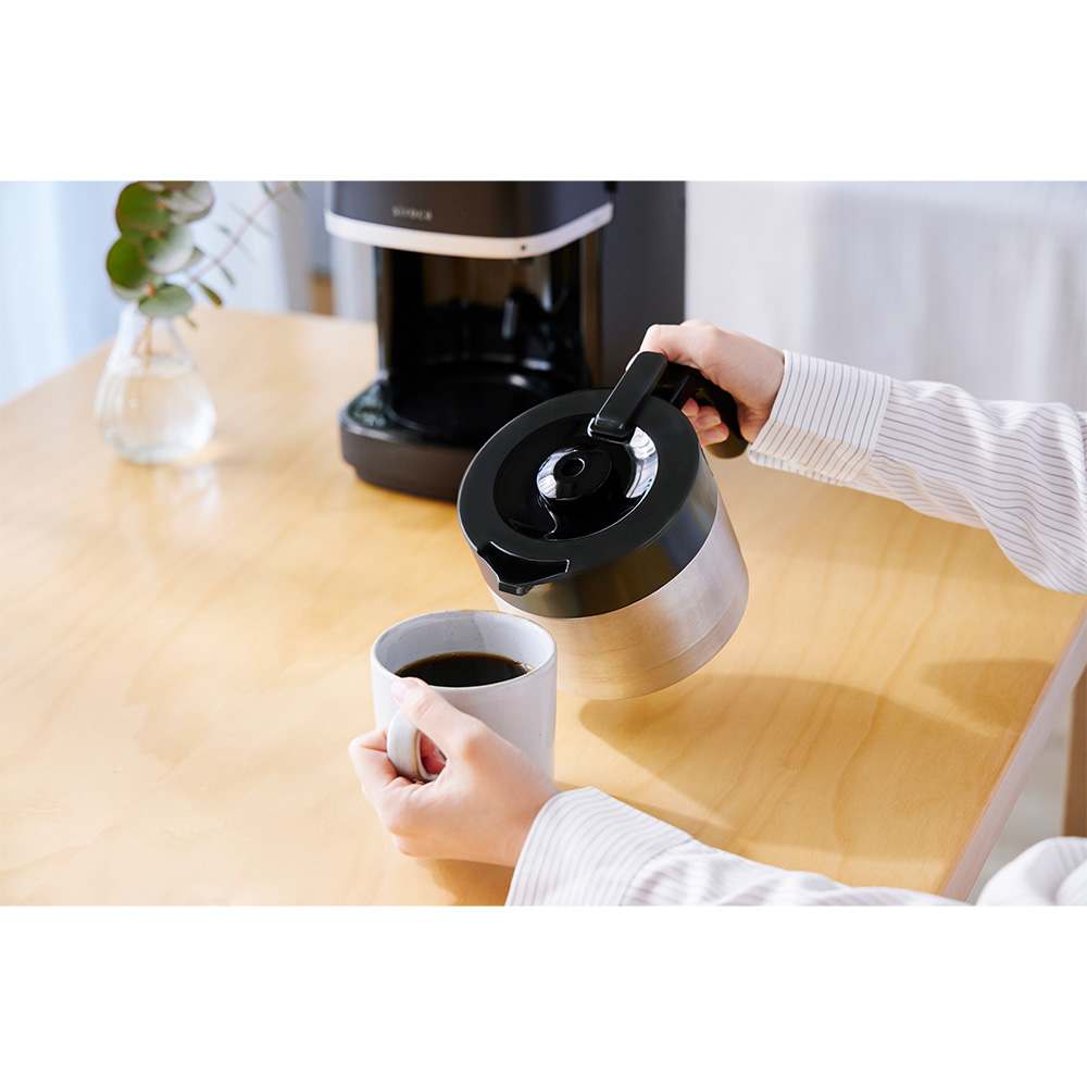 シロカ/sicoca コーン式全自動コーヒーメーカー 「カフェばこPRO」SC