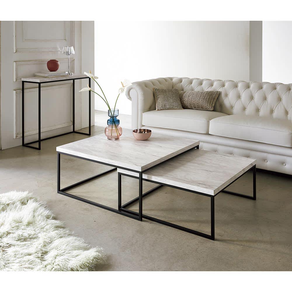 Marbrim/マーブリム 大理石調テーブルシリーズ コンソール 通販 - ディノス