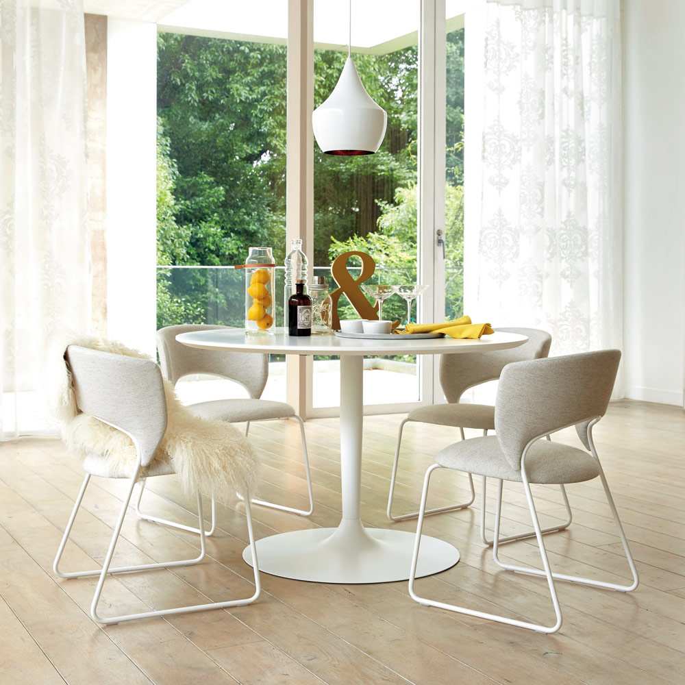 Planet プラネット 円形ダイニングテーブル 直径120cm ［connubia