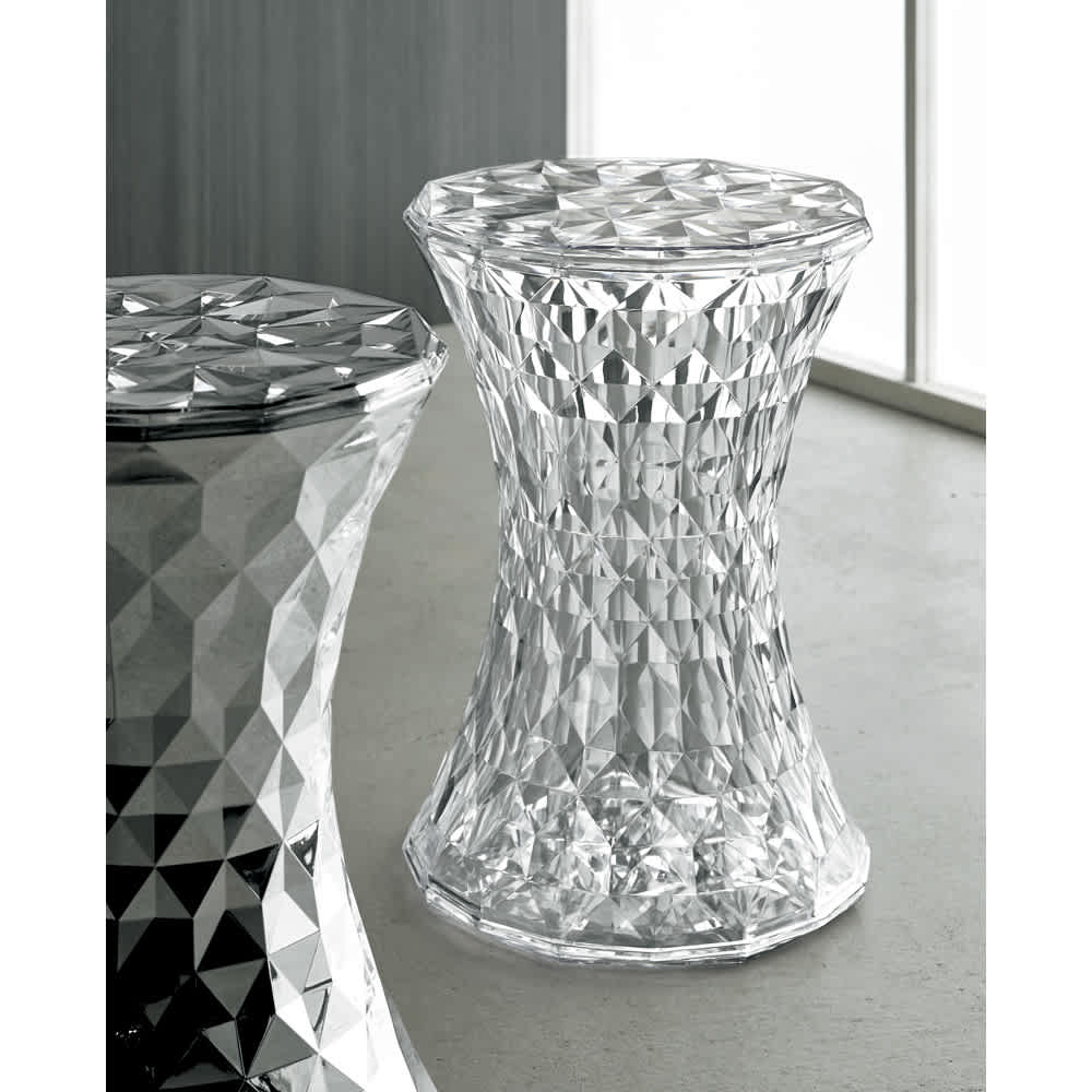 Stone/ストーン スツール クローム ［Kartell・カルテル／デザイン