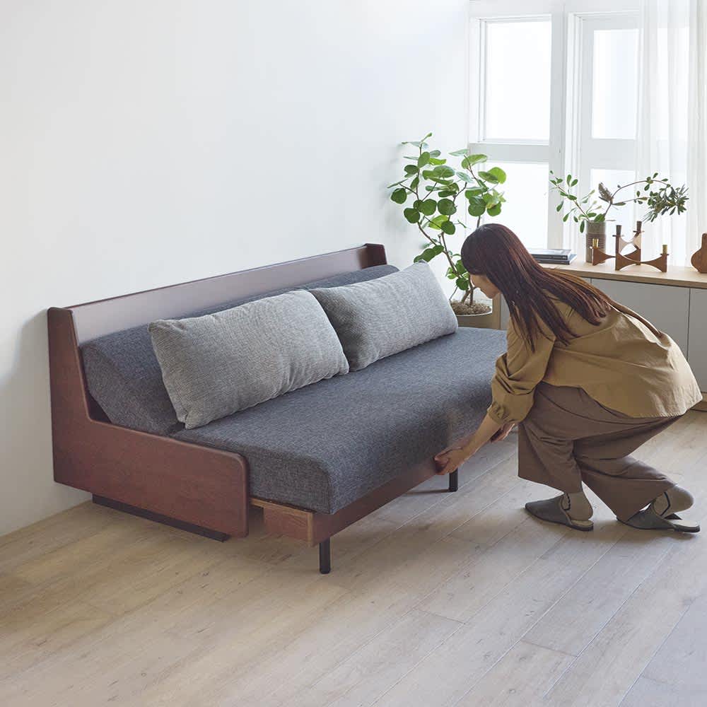 Paxon/パクソン ごろ寝ソファベッド 幅199cm 通販 - ディノス