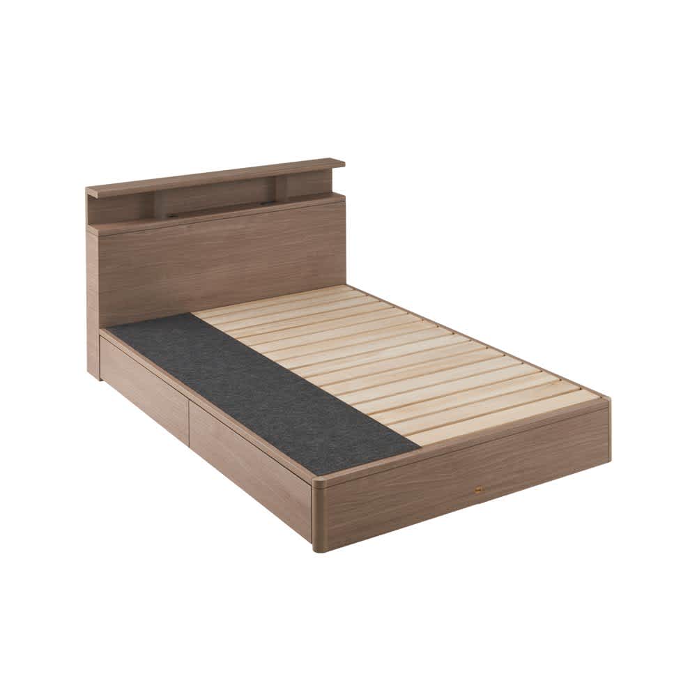 SIMMONS/シモンズ シェルフII 引き出し付きベッド 6.5インチピロー