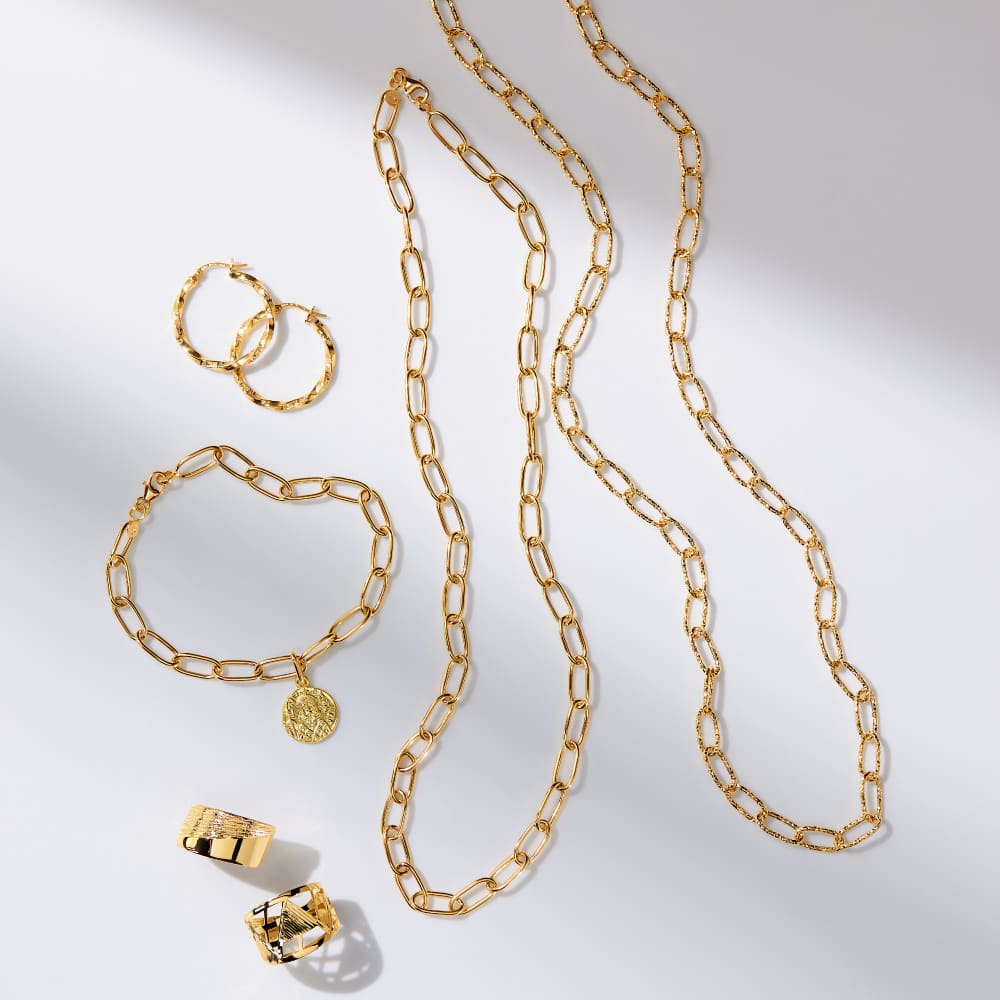 UNOAERRE/ウノアエレコラボ K18 クリップ ブレスレット（19cm） 通販