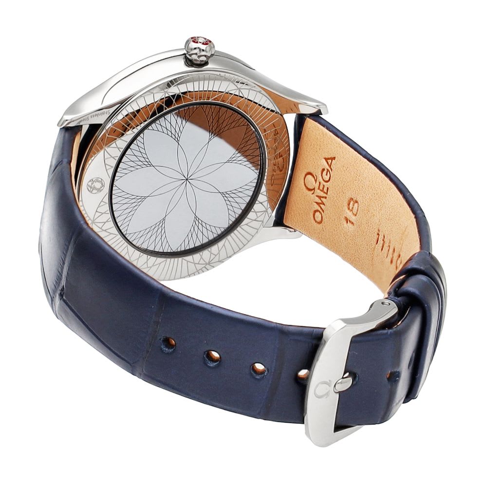 OMEGA/オメガ デ・ヴィル トレゾア （アリゲーターベルト・ネイビー