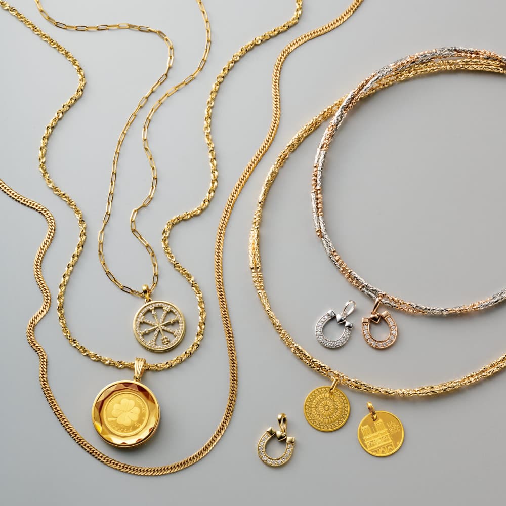 K18 マグネット ネックレス兼ブレスレット 通販 - ディノス