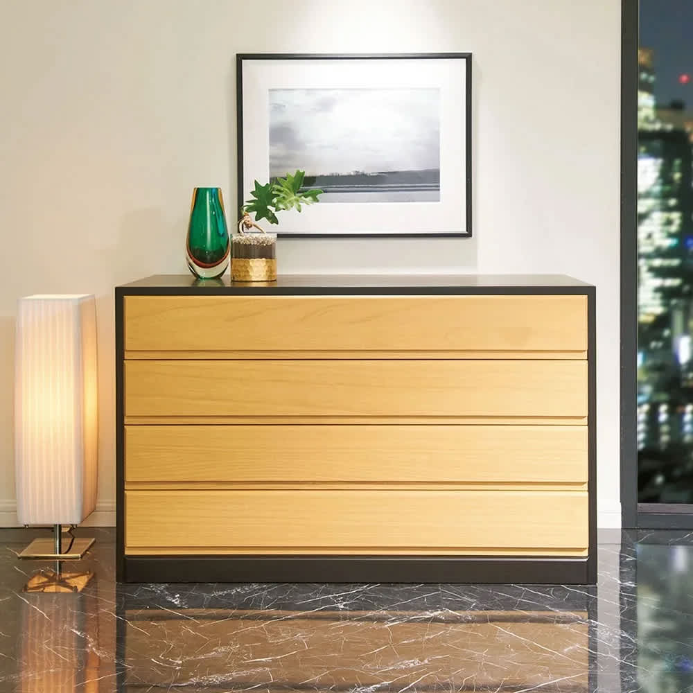 和モダン桐箪笥 衣類収納4段 通販 - ディノス