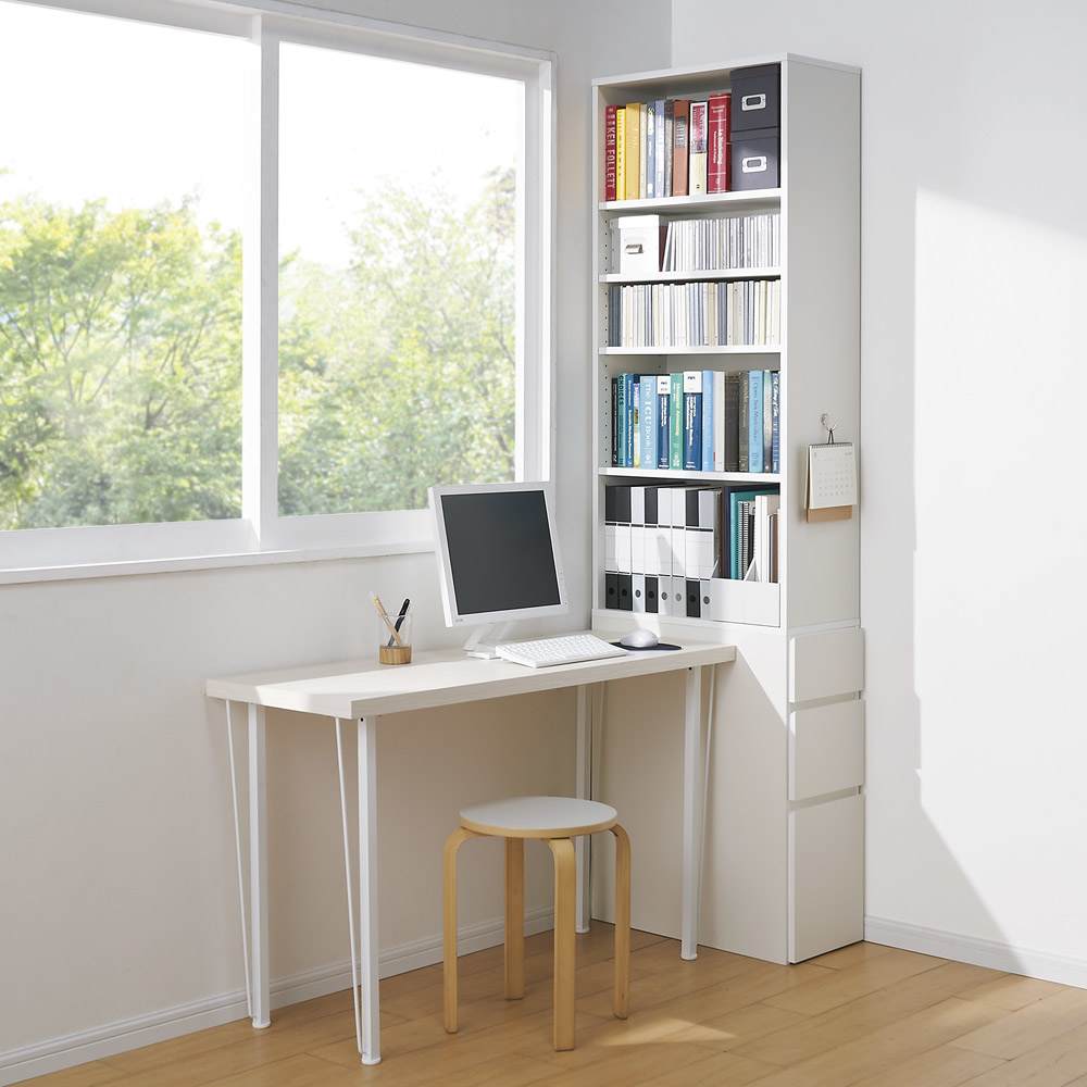 デスクサイド収納ラック 幅30奥行61.5cm （高さ150/180/210cm） 通販