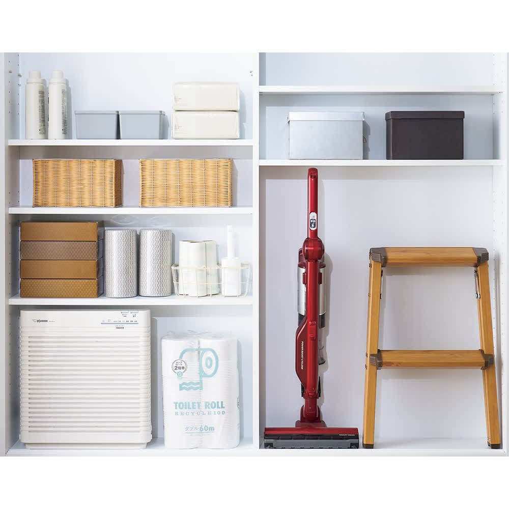 光沢仕様 引き戸壁面収納本棚 幅120奥行40高さ180cm 通販 - ディノス