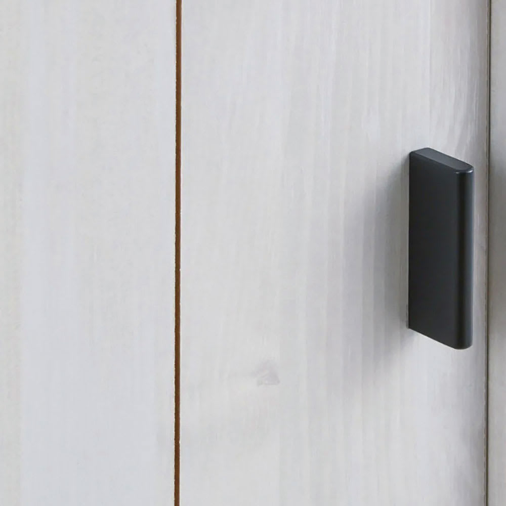 ヴィンテージ調ホワイト木目カウンター下収納庫 幅90cm高さ90cm 通販