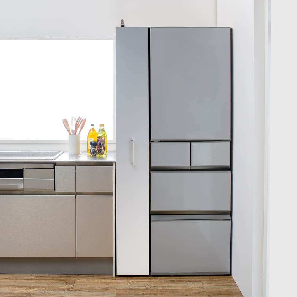 幅10奥行45cm］ リバーシブルキッチンすき間収納ワゴン 日本製 通販