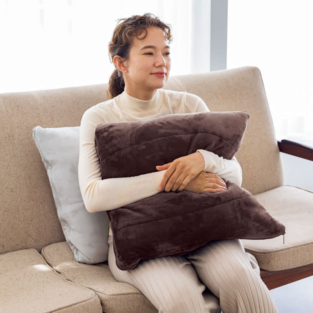 ディノス限定販売】ヒートループ（R）ハイパーぬくぬく寝袋クッション