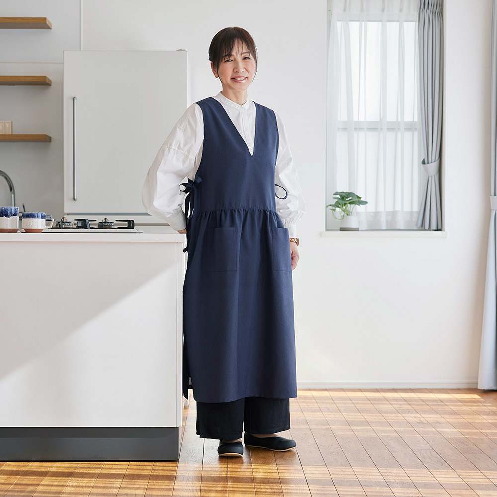 瀧本真奈美さんとつくった2WAYワンピースエプロン 通販 - ディノス