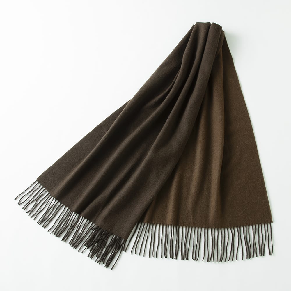 カシミヤ リバーシブルストール 通販 - ディノス