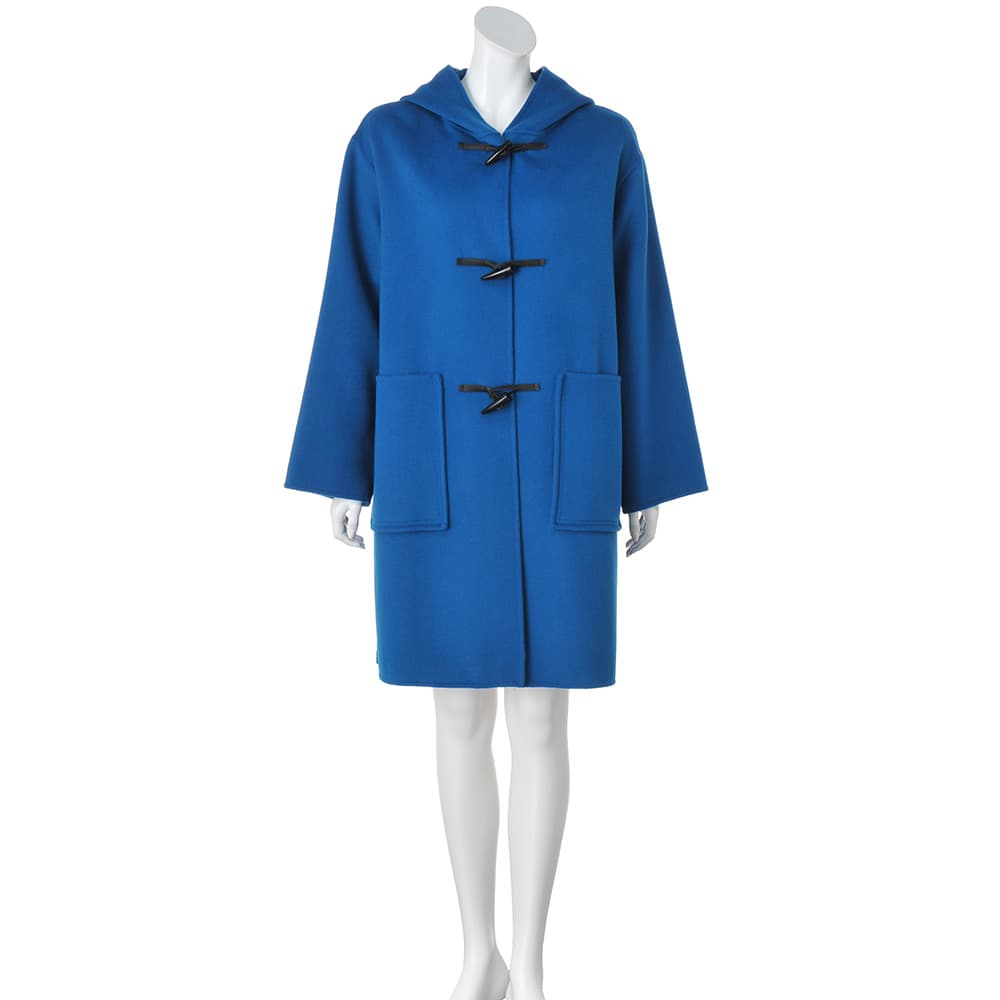 ウール混ダブルフェイス リバー縫製 ダッフルコート 通販 - ディノス