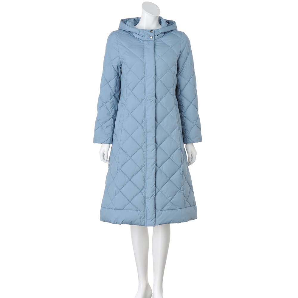 フェイクファー付き ロングダウンコート 通販 - ディノス