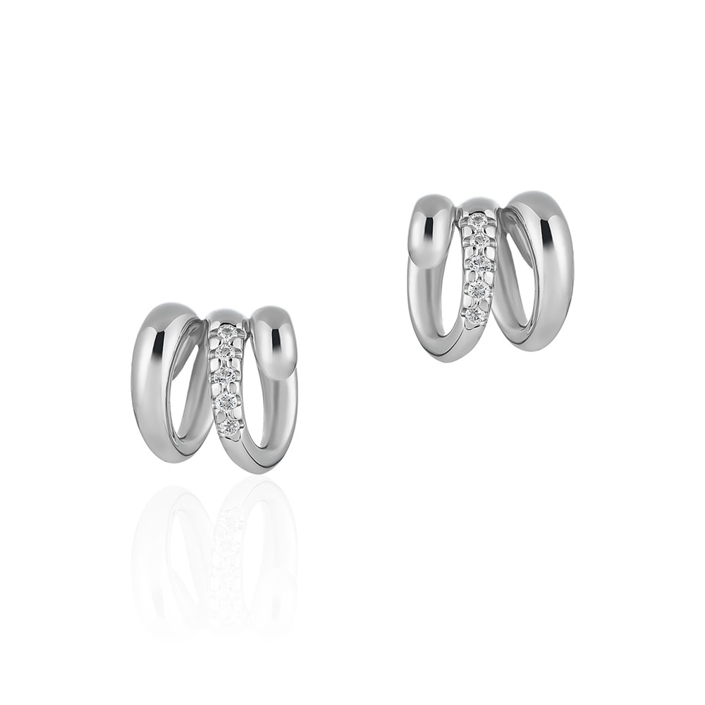 K10ホワイトゴールド ピアス | 111616153204 | 【公式】4℃ジュエリー