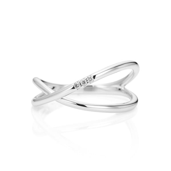 K10ホワイトゴールド リング | 112326143202 | 【公式】4℃ジュエリー