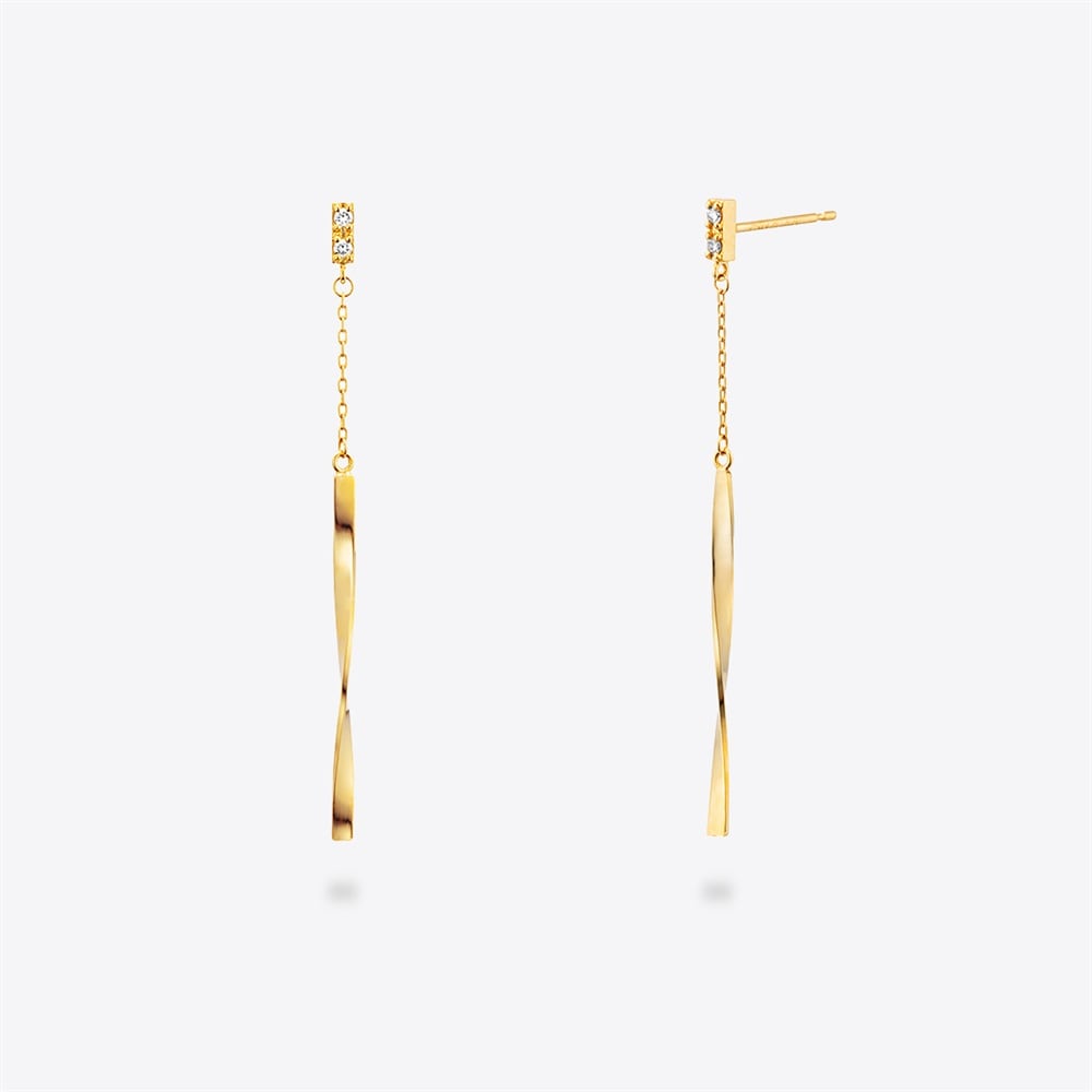 K10 4℃アクアゴールド ピアス | 112416153801 | 【公式】4