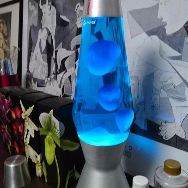 格安ラバランプ mathmos マスモス ブルーリキッド・ブルーワックスの