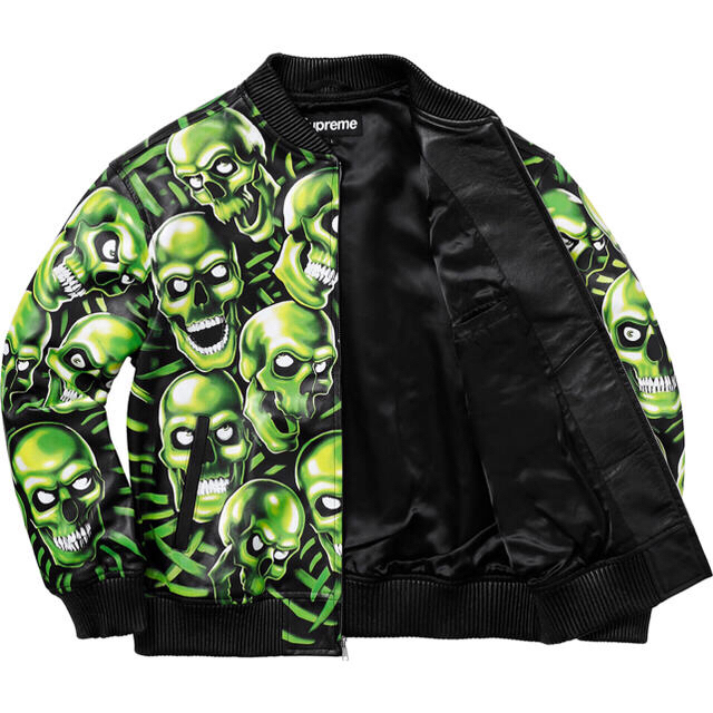 Supreme - Supreme Skull Pile Leather Bomber Jacketの通販 by