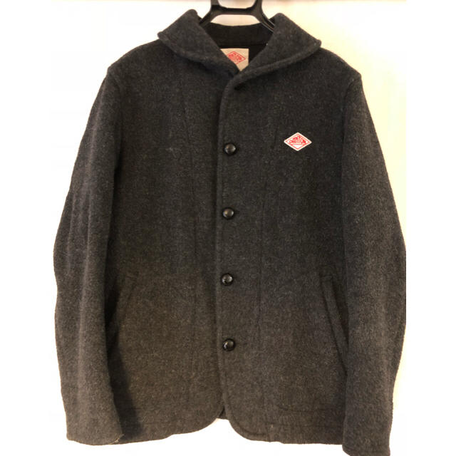 DANTON - DANTON ウールモッサジャケット チャコール サイズ40の通販