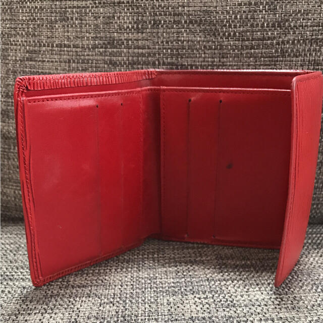 LOUIS VUITTON - ルイヴィトン エピ 二つ折り 財布 赤の通販 by あいす