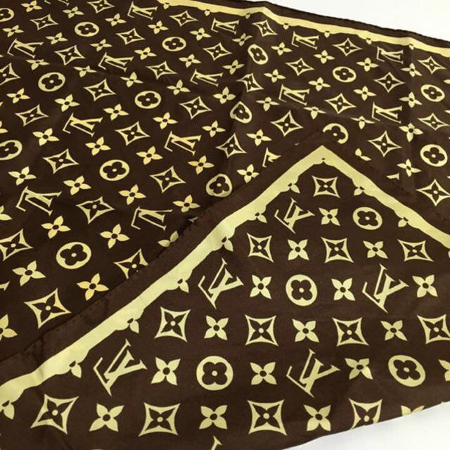 LOUIS VUITTON - ルイヴィトン スカーフ ハンカチ シルクの通販 by 未