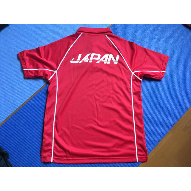 arena - 競泳日本代表ポロシャツ赤arenaサイズL五輪ワールドカップ水泳