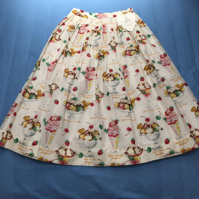 JaneMarple - Jane Marple スカート パフェ柄 タックスカートの通販 by