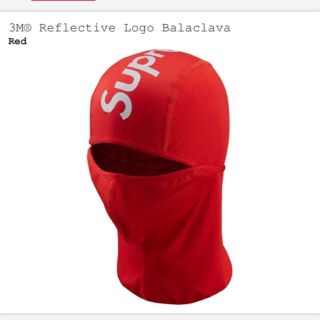 Supreme - supreme フェイスマスク レッドの通販 by www1980's shop