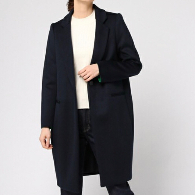 ENFOLD - ENFOLD トップリバーチェスターコート36 ブラック