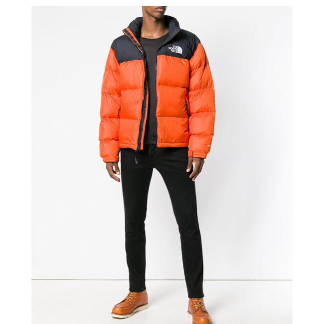 THE NORTH FACE - ザノースフェイス ヌプシ オレンジ s 海外限定モデル