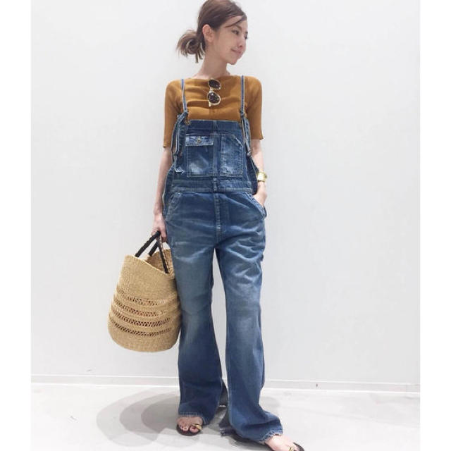 L'Appartement Denim Over ALL オーバーオール 36
