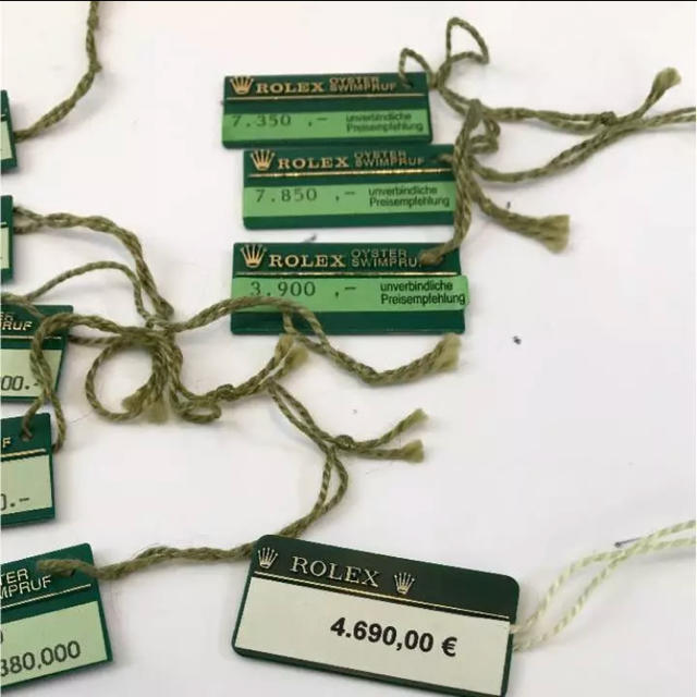 ROLEX - ロレックス☆グリーンタグ シリアルタグ 14個セットの通販 by