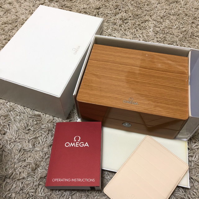 OMEGA - 新型☆オメガ ボックス 時計用ケース 木箱の通販 by Kshop