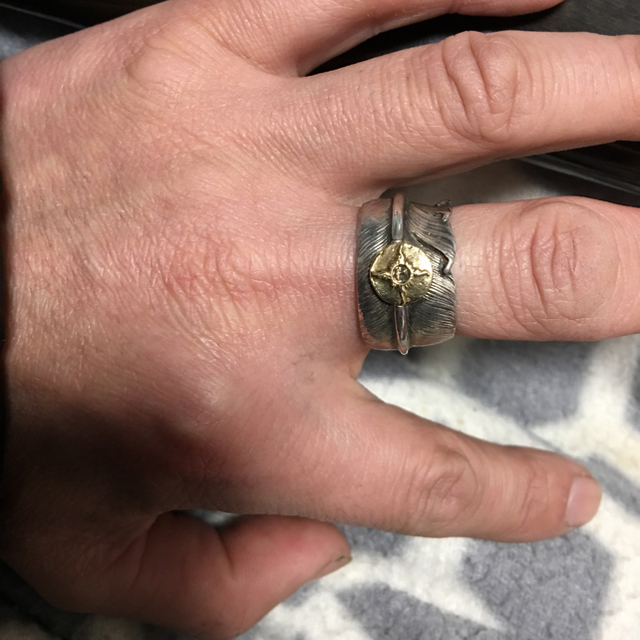 goro's - FIRST ARROW's ファーストアローズ K18付フェザーリングLの