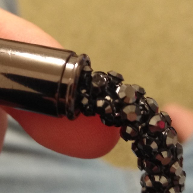 SWAROVSKI - 【値下】【NEZCA】9mmミラーブラックネックレス