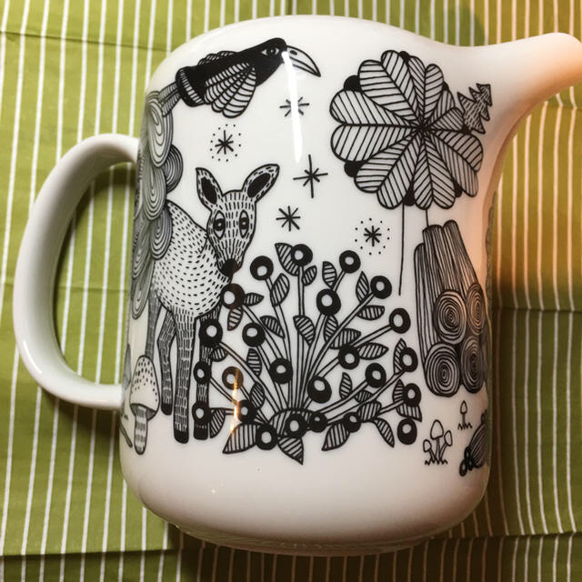 ARABIA - アラビア ピーロパイッカ piilopaikka ピッチャー 廃盤の通販