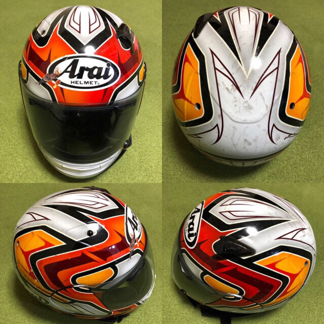 ヘルメット アライ プロファイル 青山周平レプリカモデル57-58サイズの