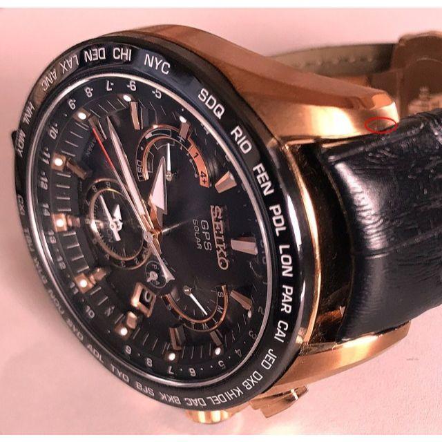 セイコー SEIKO アストロン 美品 SBXB055 社外ベルト装着の通販 by