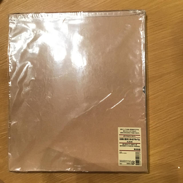 MUJI (無印良品) - 無印良品 台紙に書き込めるアルバムの通販 by まめ