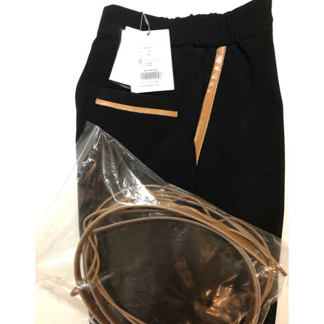 Ameri VINTAGE - AMERI レザーサスペンダーパンツ Mの通販 by 🍀Potofu