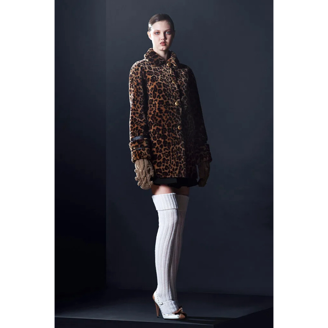 MIU MIU - miumiu ミュウミュウ レオパード ミニ ボレロ ジャケット