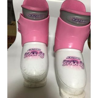 ジュニア用スキーブーツ KAZAMA SPAX 3Jの通販 by YUKI's shop｜ラクマ