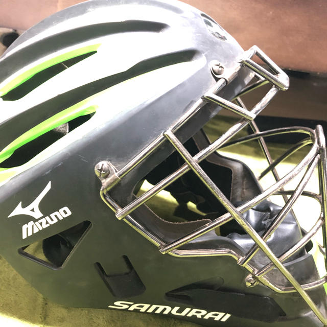 MIZUNO - 野球 キャッチャーマスク ホッケー型の通販 by MLB｜ミズノ