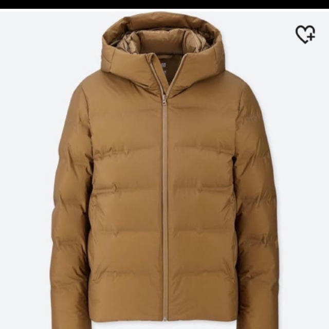 UNIQLO - 【完売品】ユニクロ シームレスダウンパーカー ブラウン Lの