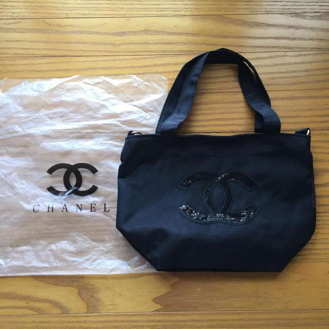 CHANEL - CHANEL ノベルティ 2way ナイロン トートバッグの通販 by